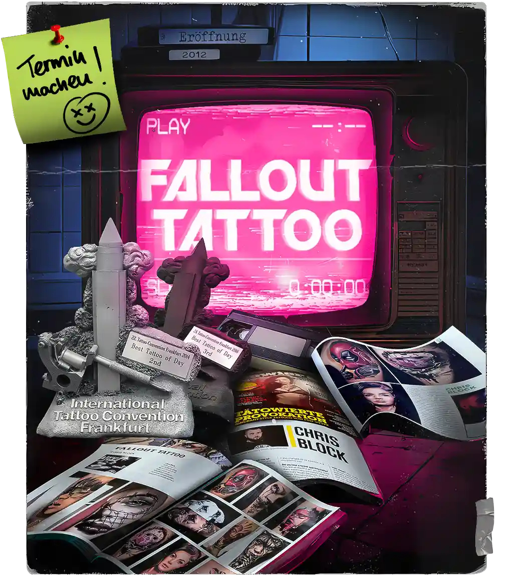 Fallout Tattoo Chris Block Testimonials