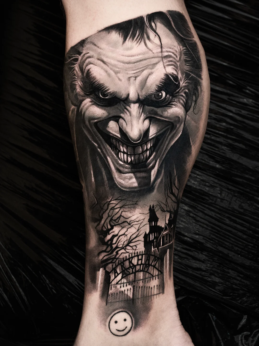 Black & Grey Tattoo von Chris Block – Arbeit 35
