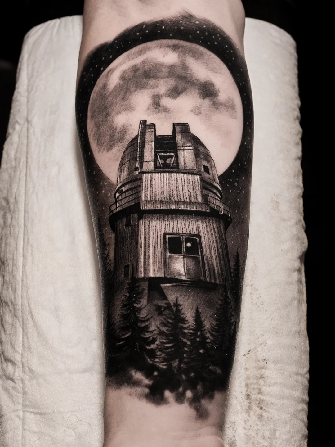 Black & Grey Tattoo von Chris Block – Arbeit 38