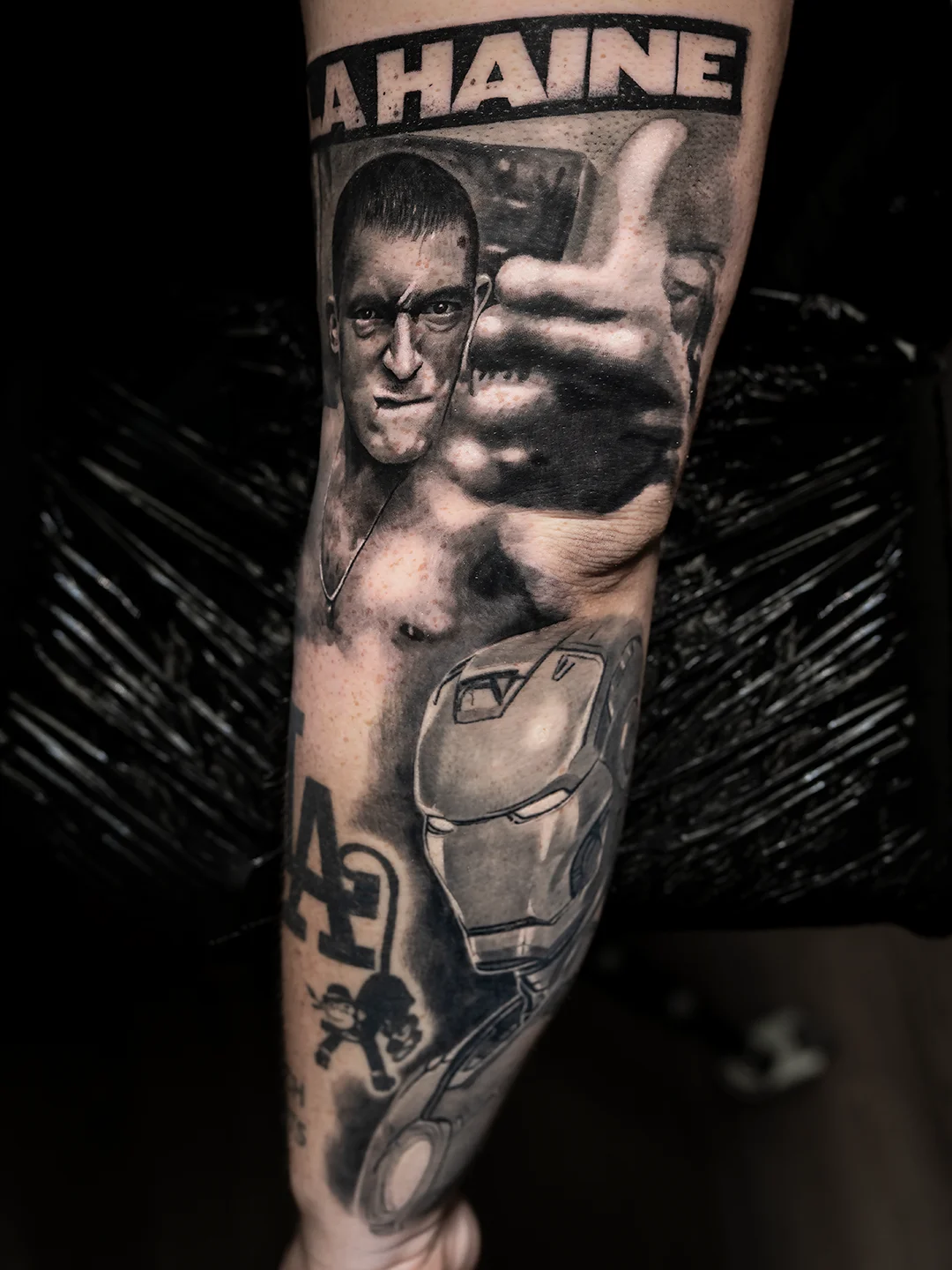 Black & Grey Tattoo von Chris Block – Arbeit 39