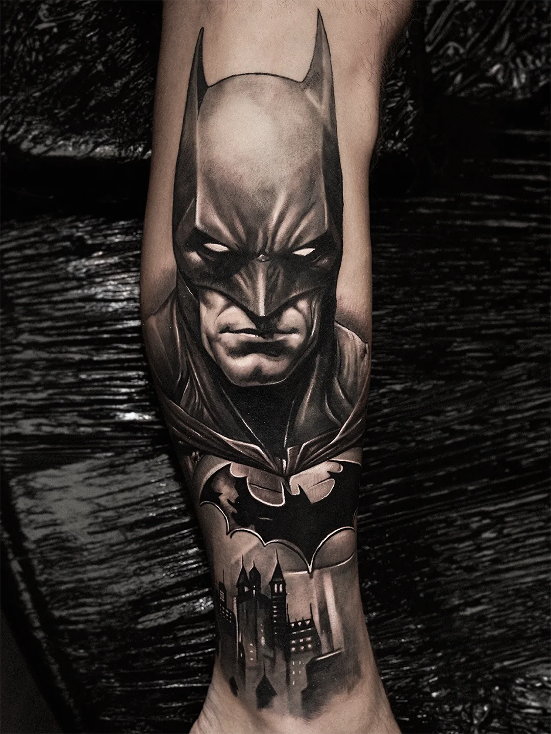 Black & Grey Tattoo von Chris Block – Arbeit 42